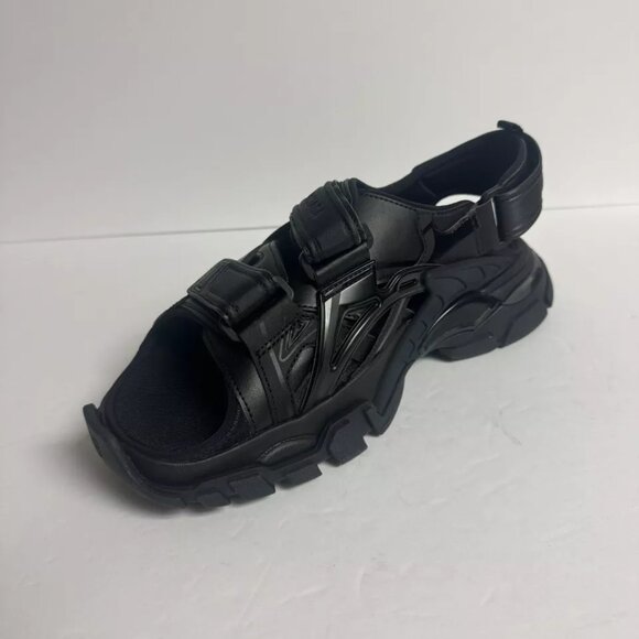 Balenciaga Mens Sandal Black Size EU41 US8 - Picture 2 of 6